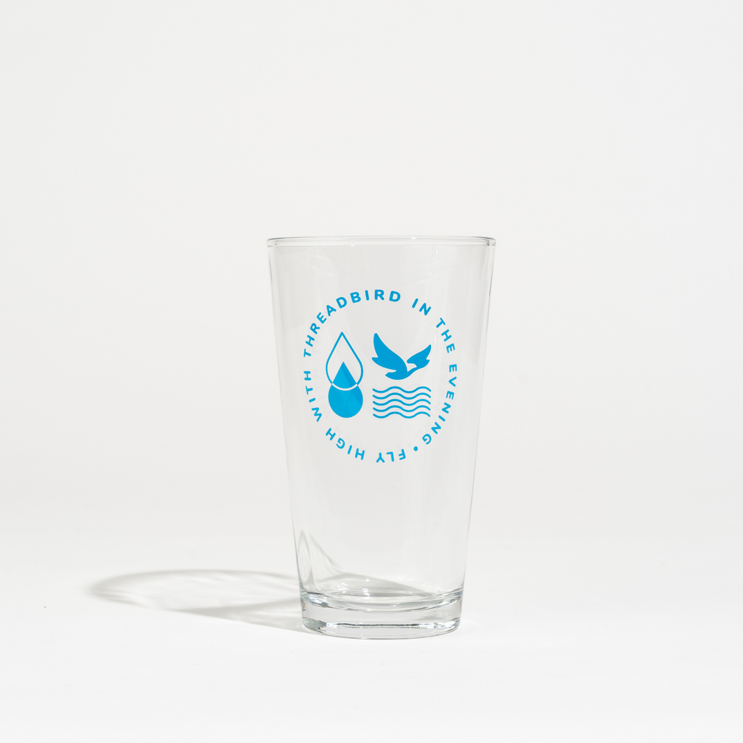 Threadbird Pint Glass