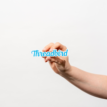 Load image into Gallery viewer, Threadbird Vinyl Stickers (2 Pack)