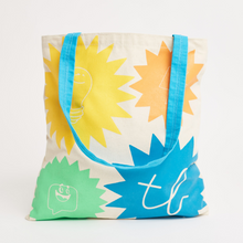 Load image into Gallery viewer, Threadbird Colored Canvas Tote Bag