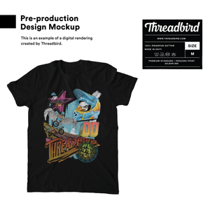 Threadbird Process Print T-shirt (Lightweight)