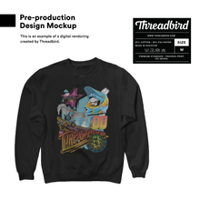 Load image into Gallery viewer, Threadbird Process Print Sweatshirt