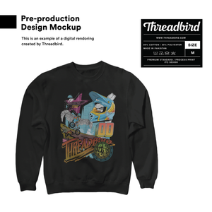 Threadbird Process Print Sweatshirt